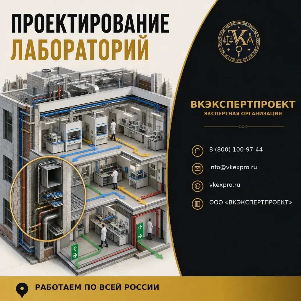 Проектирование лабораторий