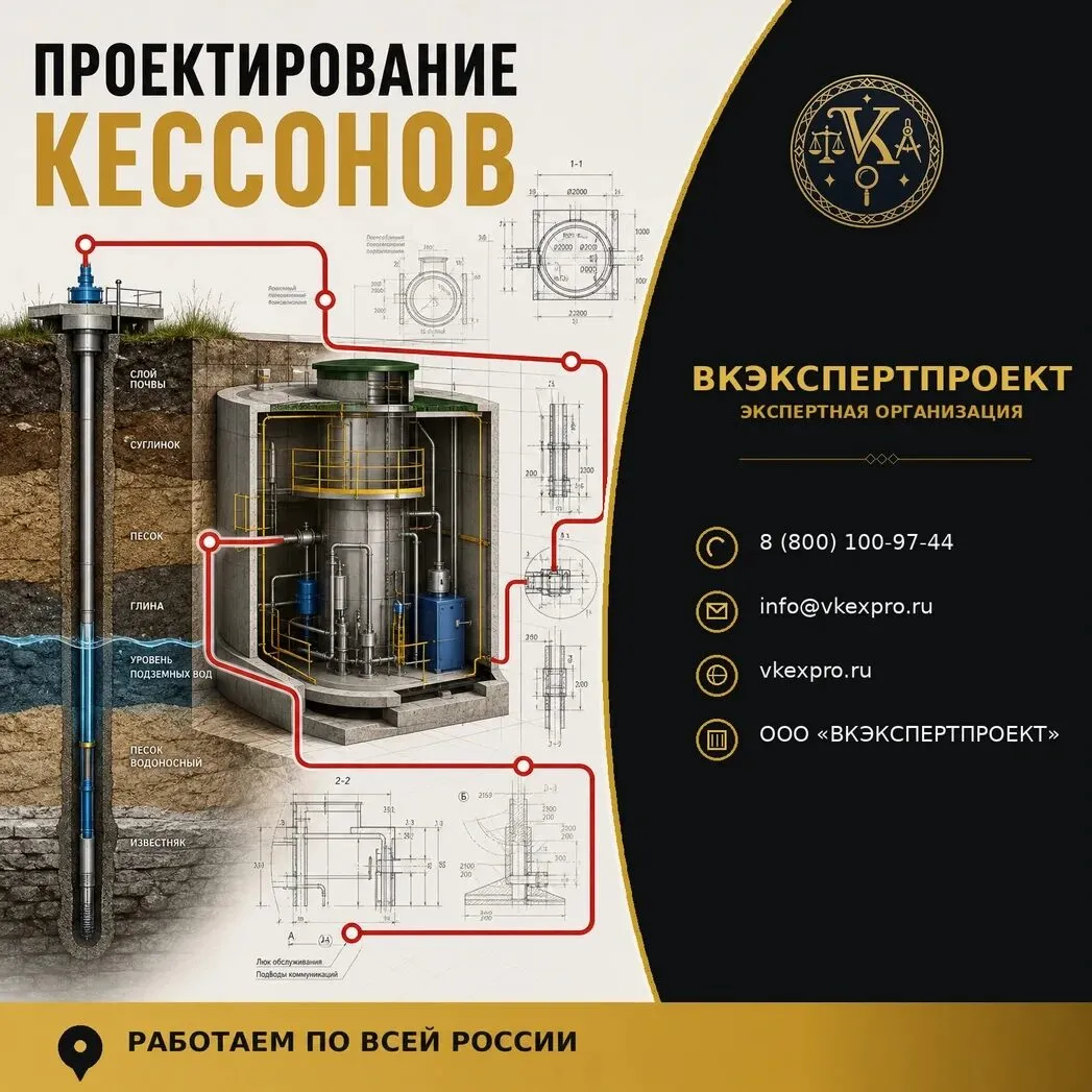 Проектирование кессонов