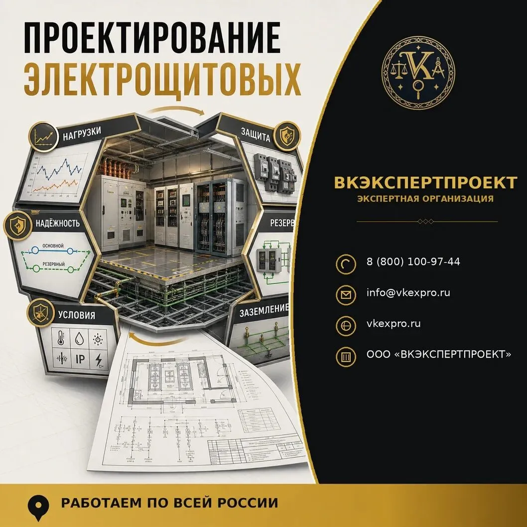 Проектирование электрощитовых