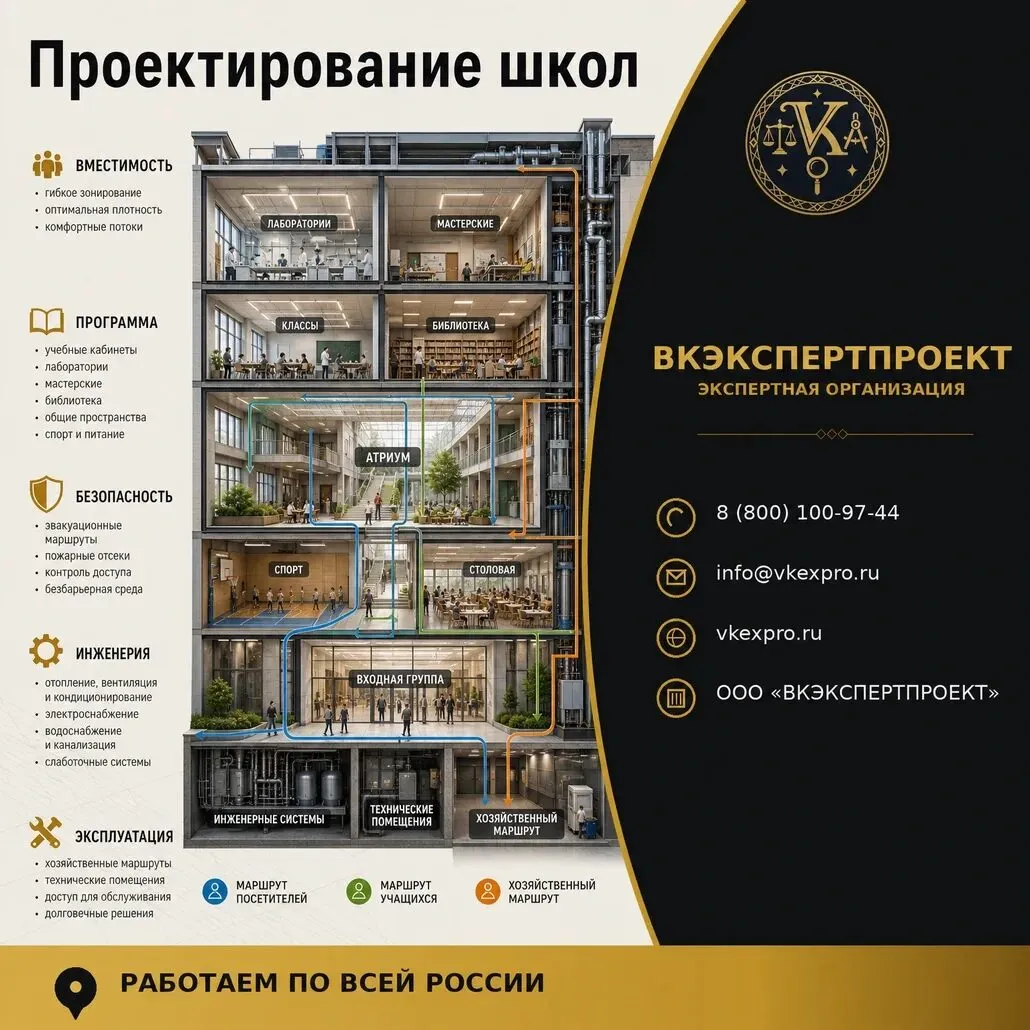 Проектирование школ