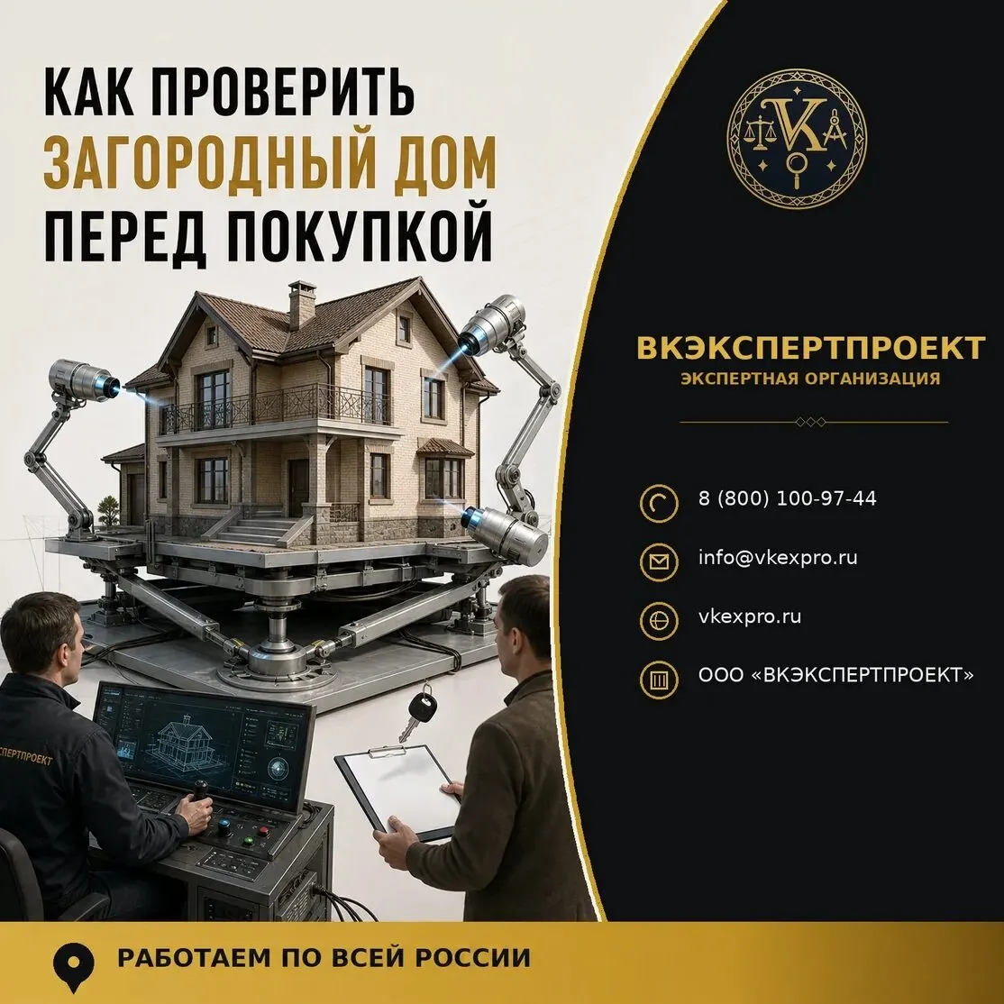 Как проверить загородный дом перед покупкой