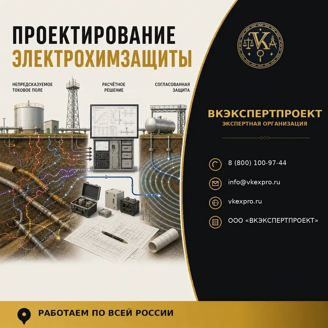 Проектирование электрохимзащиты