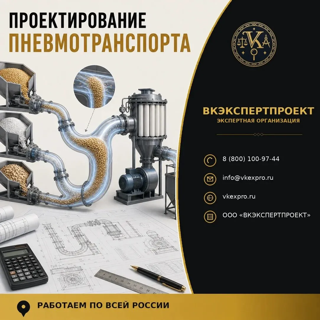 Проектирование пневмотранспорта
