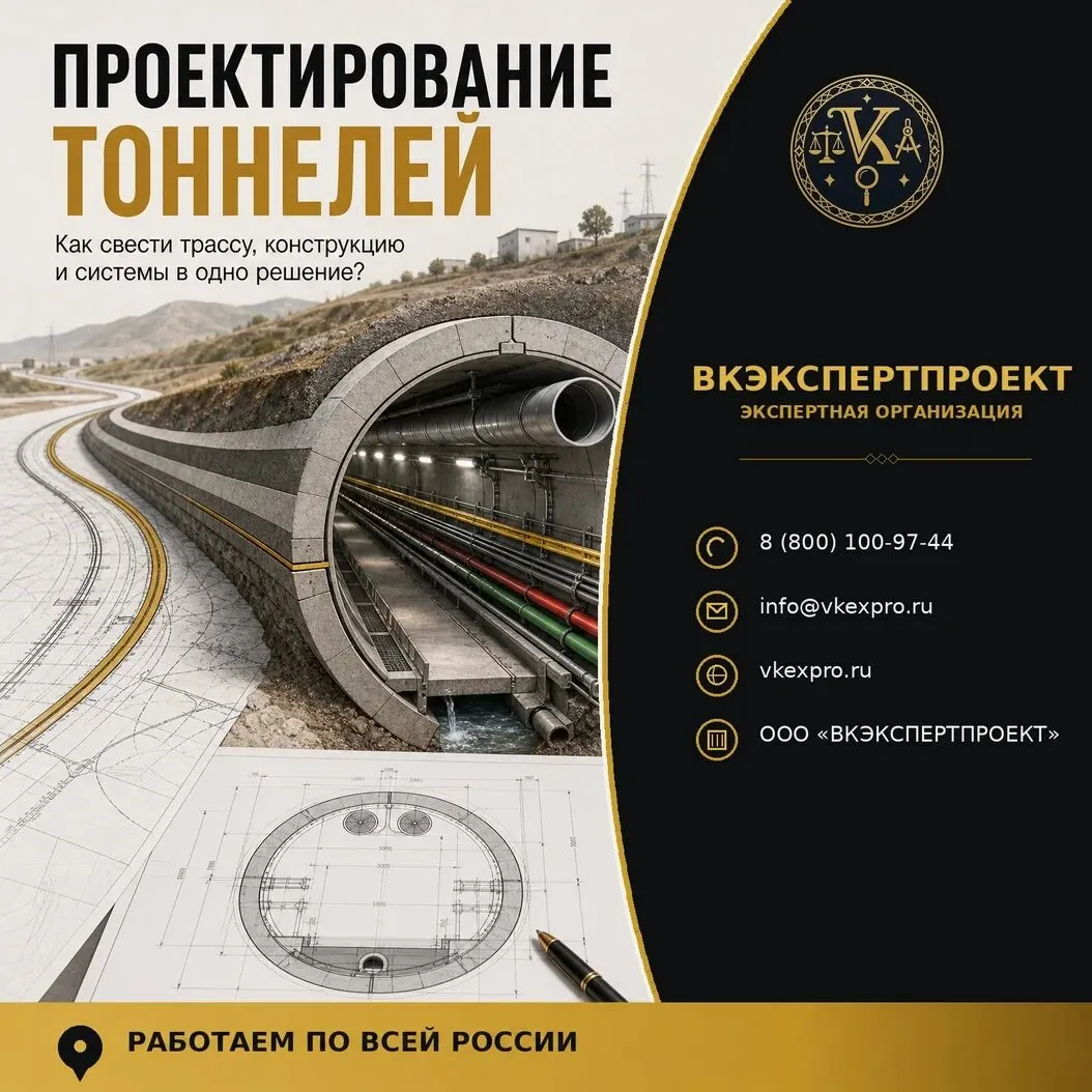 Проектирование тоннелей