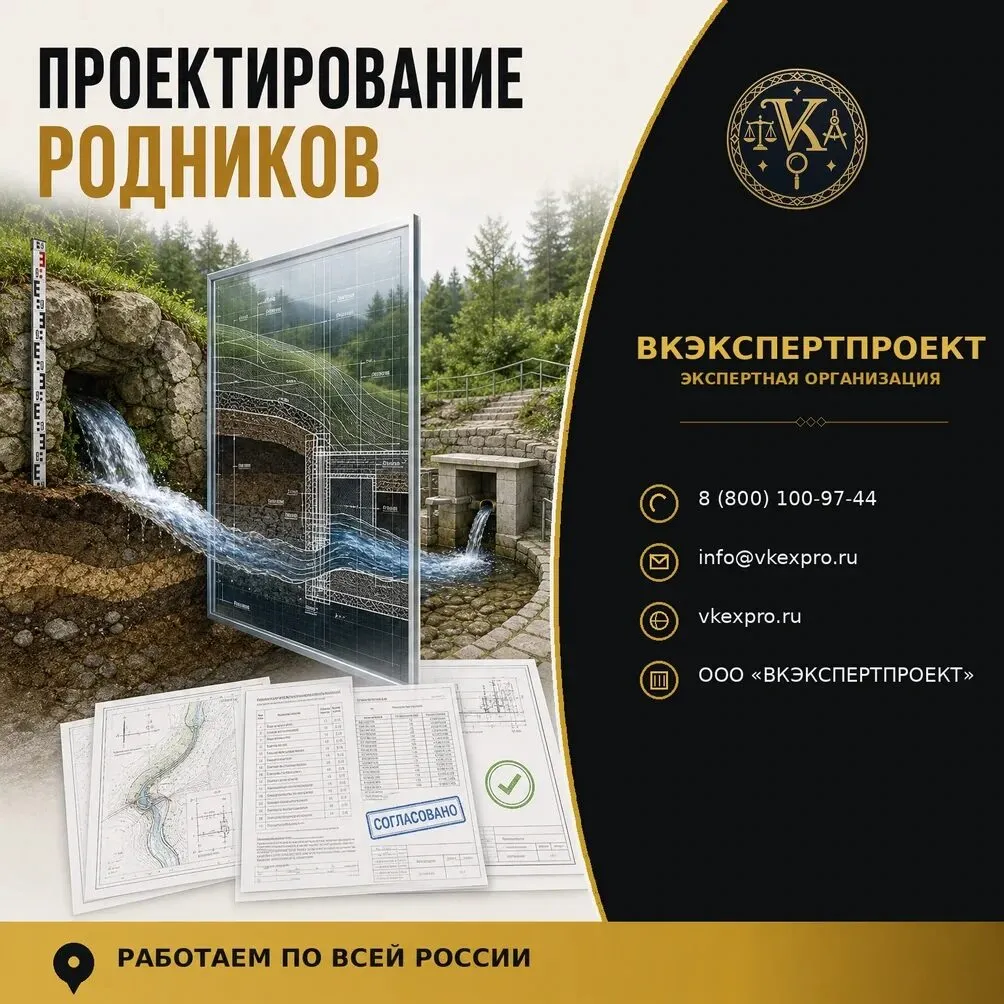 Проектирование родников