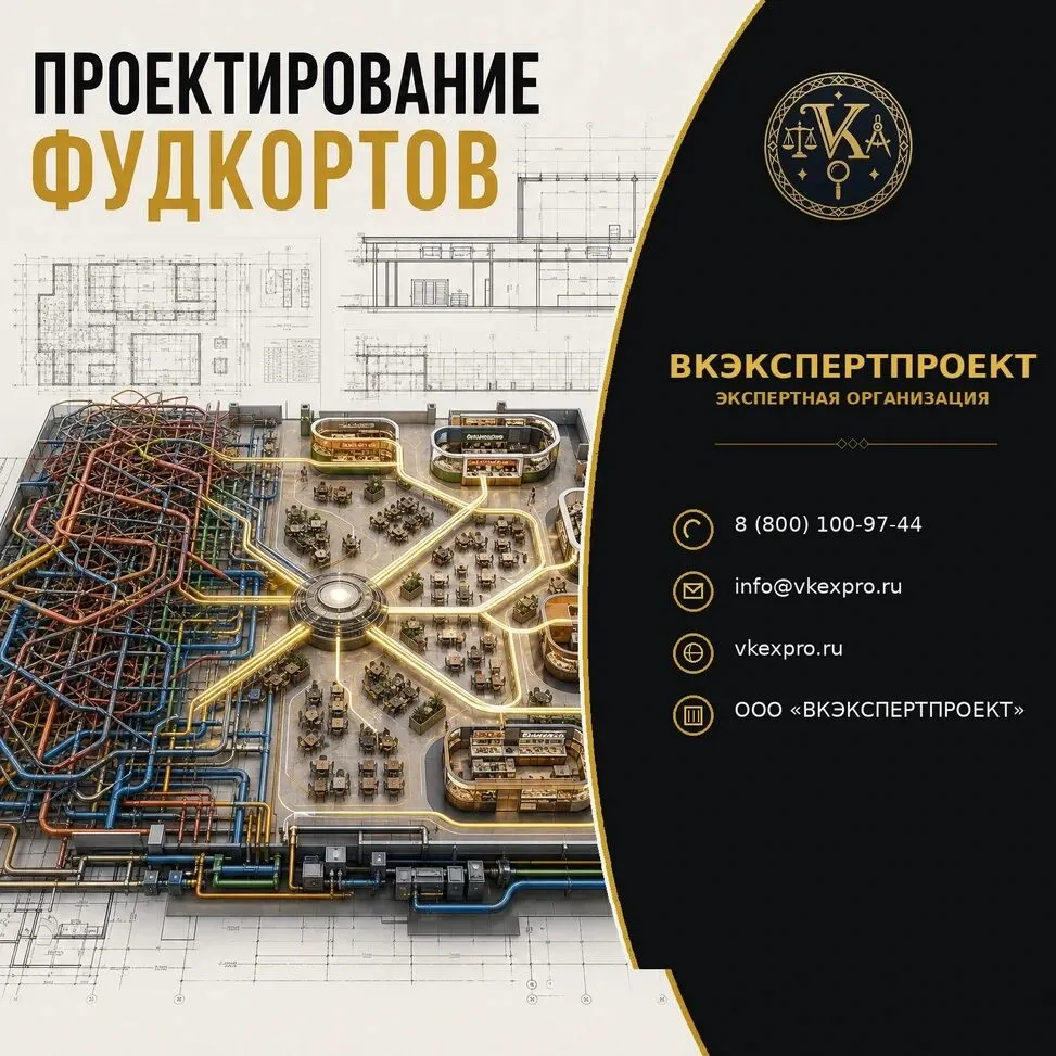 Проектирование фудкортов