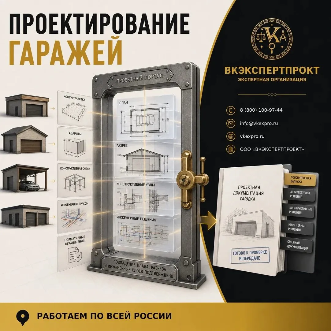 Проектирование гаражей