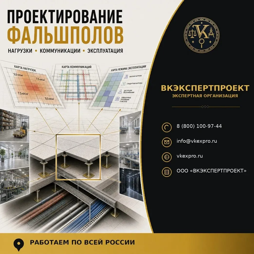 Проектирование фальшполов