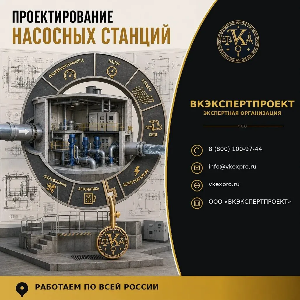 Проектирование насосных станций