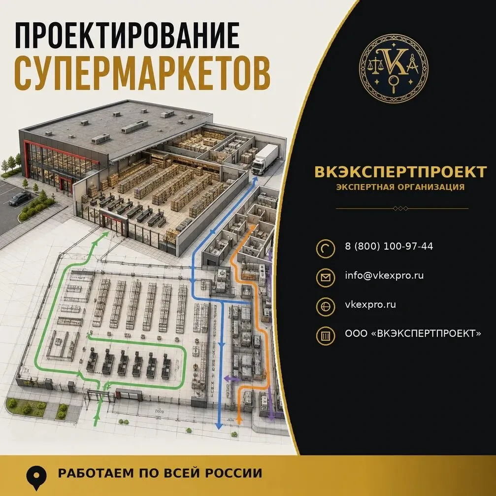Проектирование супермаркетов