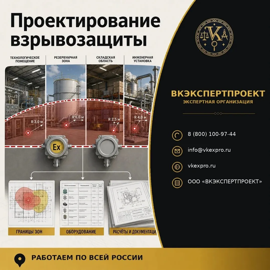 Проектирование взрывозащиты