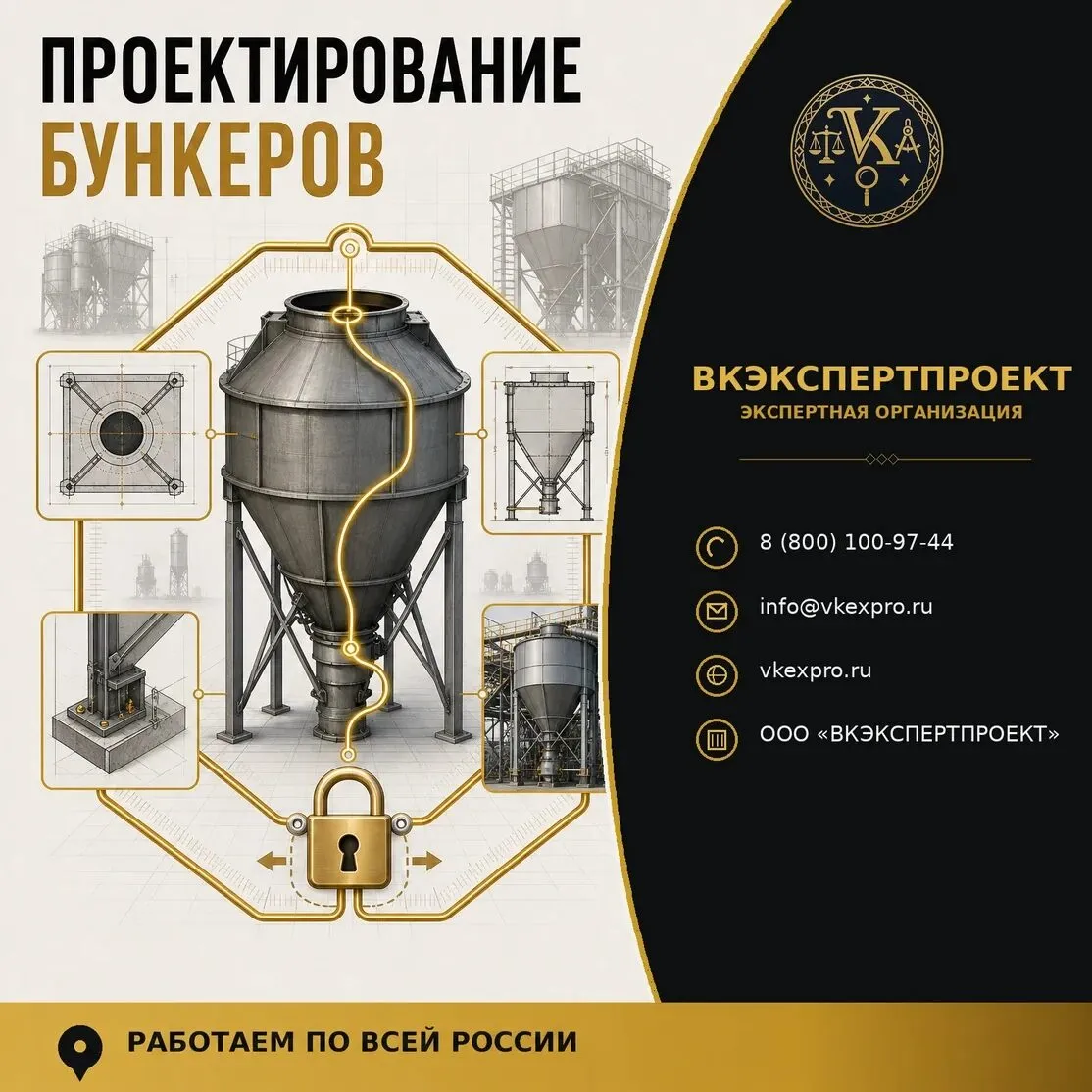 Проектирование бункеров
