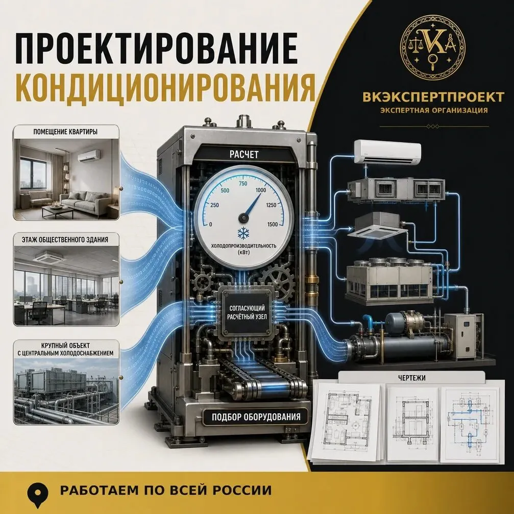 Проектирование кондиционирования