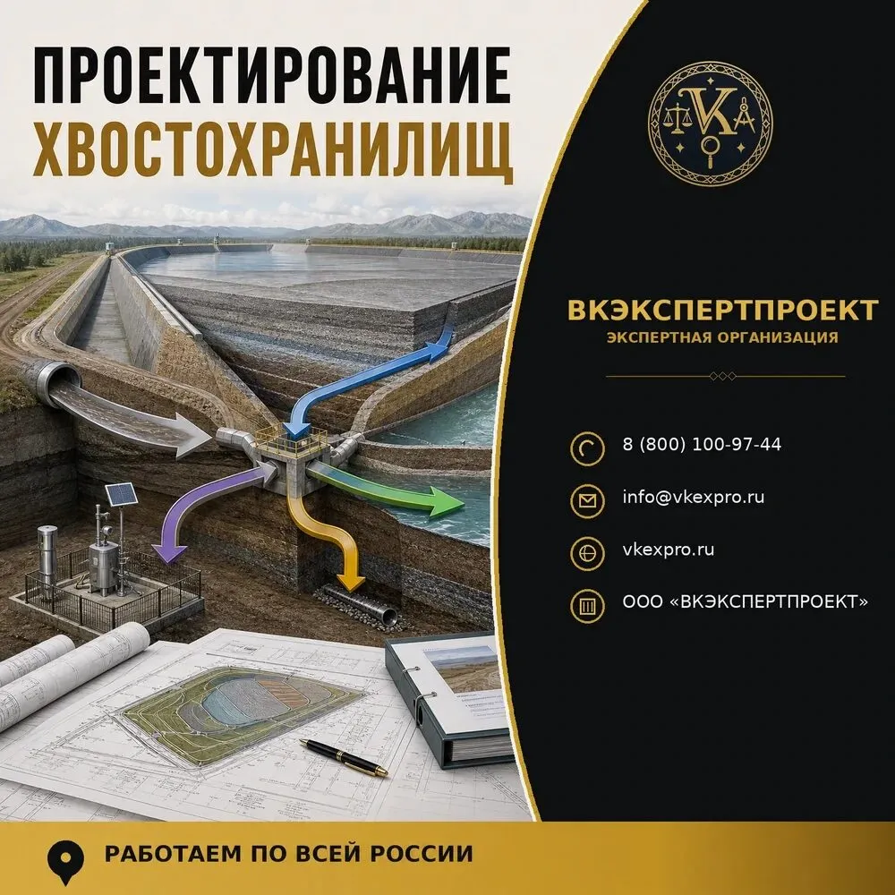 Проектирование хвостохранилищ