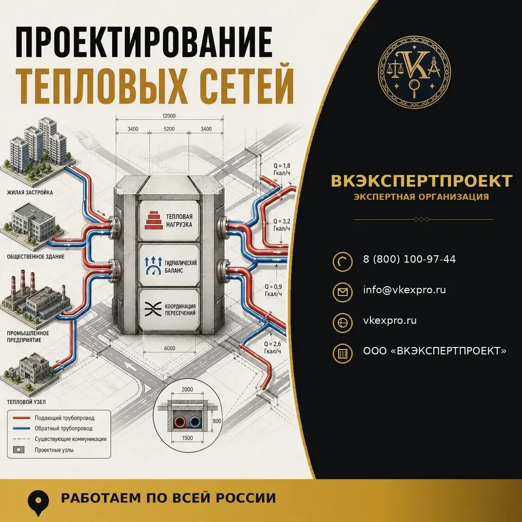 Проектирование тепловых сетей