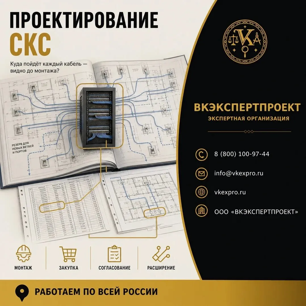 Проектирование СКС