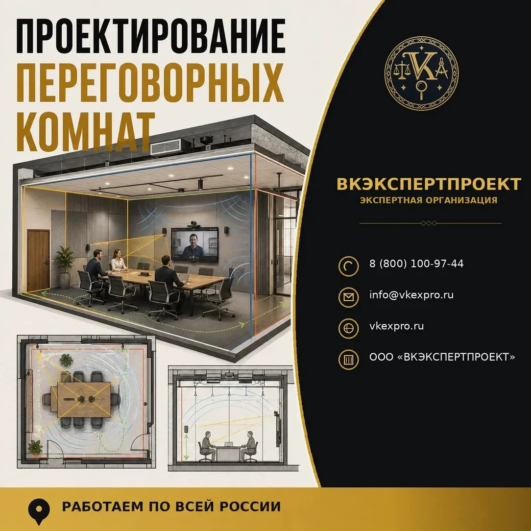 Проектирование переговорных комнат