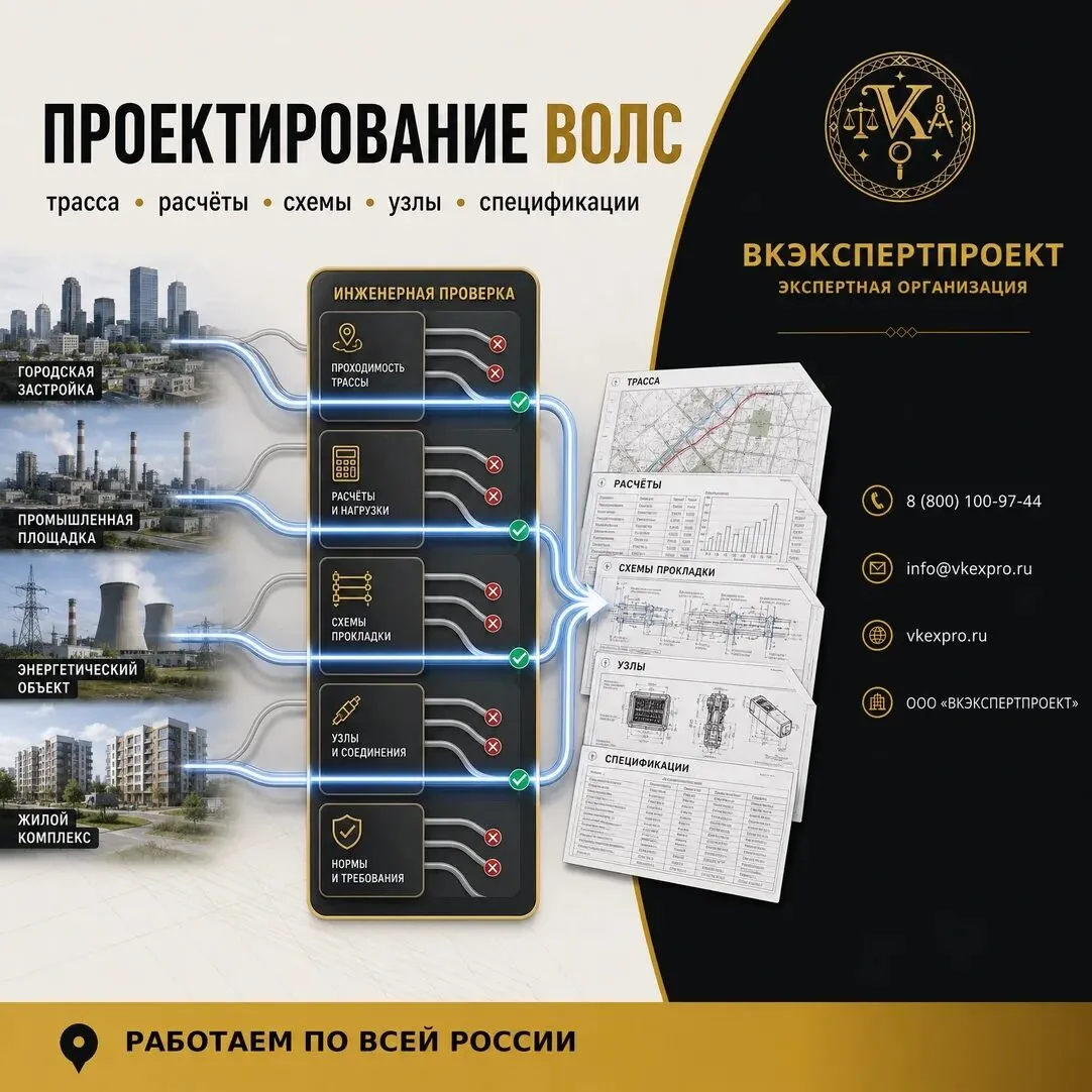 Проектирование ВОЛС