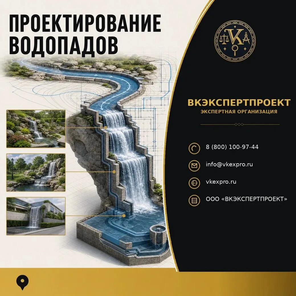 Проектирование водопадов