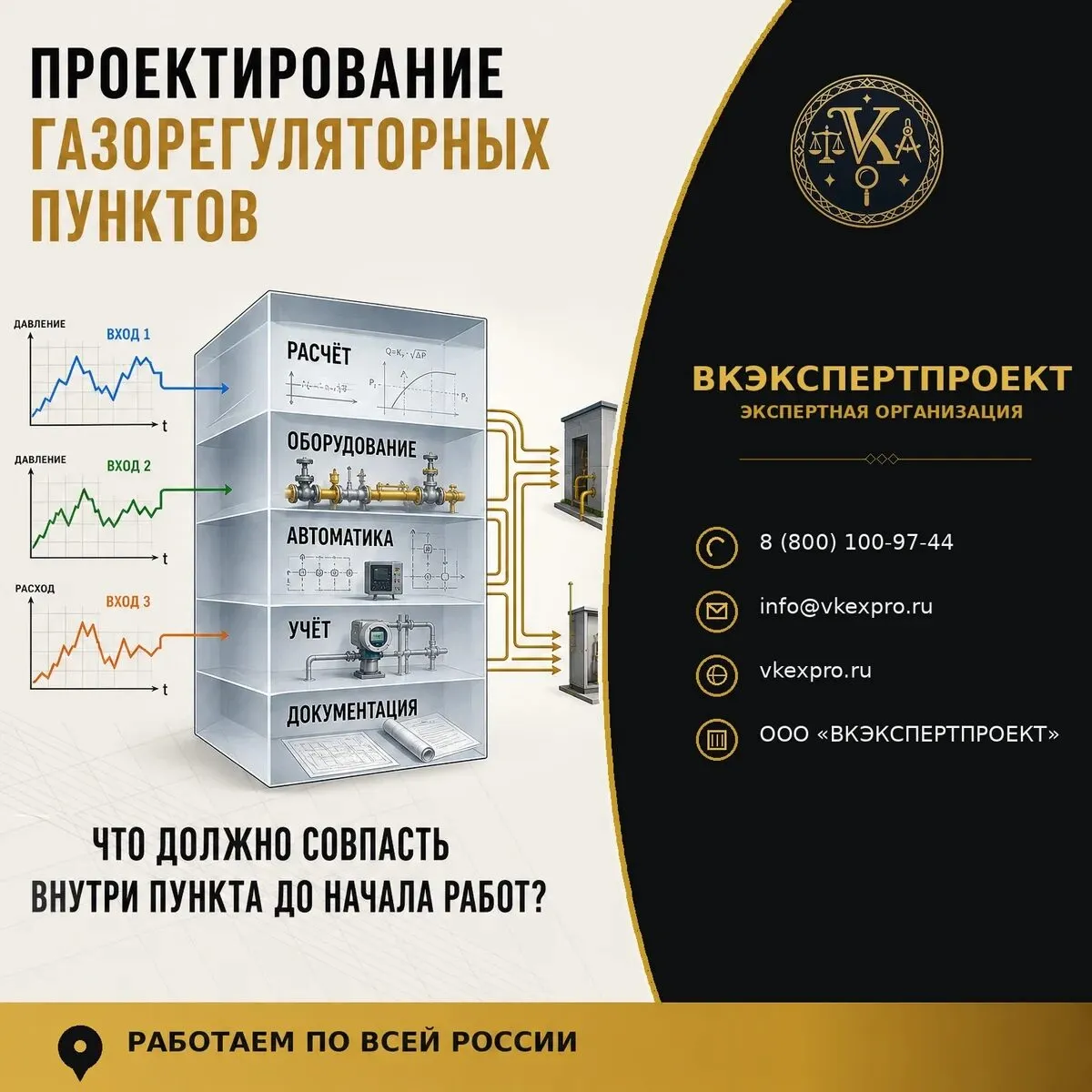 Проектирование газорегуляторных пунктов