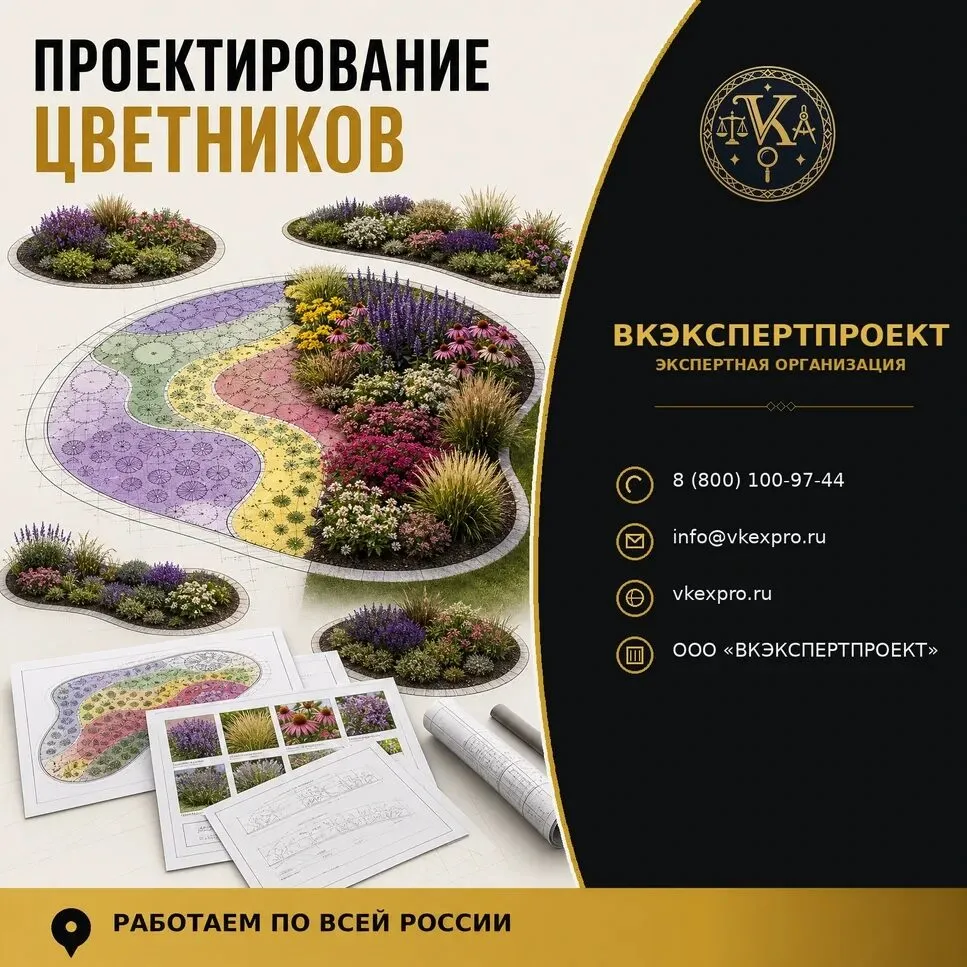 Проектирование цветников