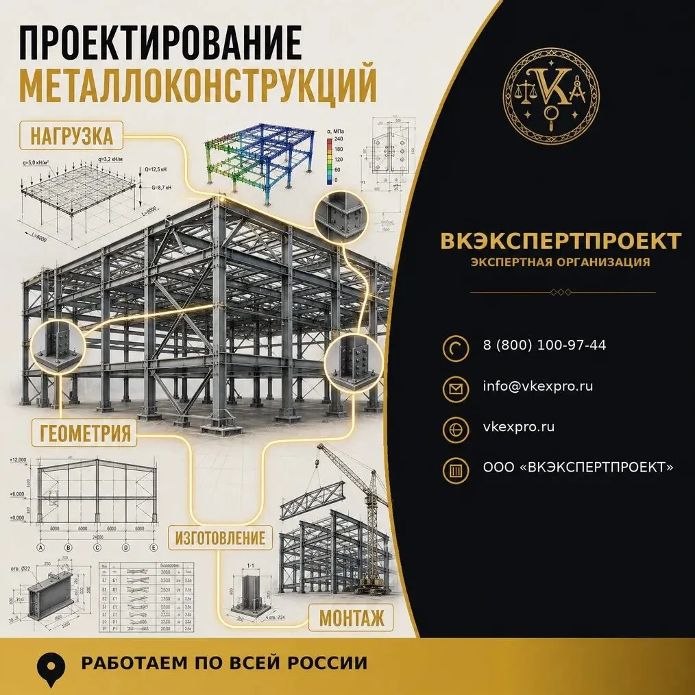 Проектирование металлоконструкций