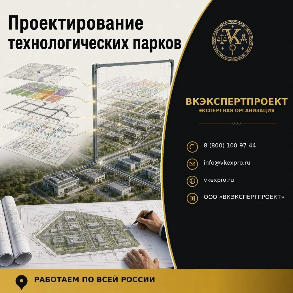 Проектирование технологических парков