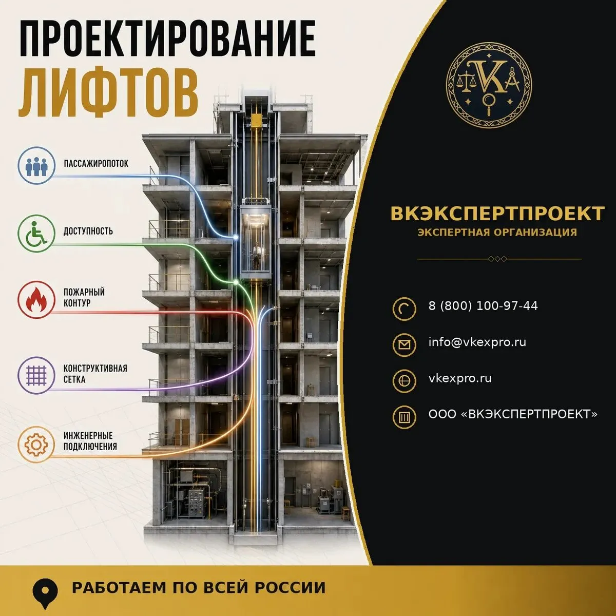 Проектирование лифтов