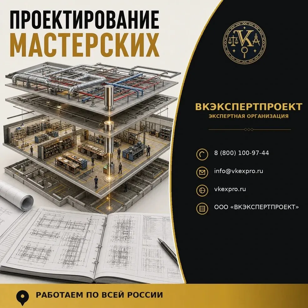 Проектирование мастерских