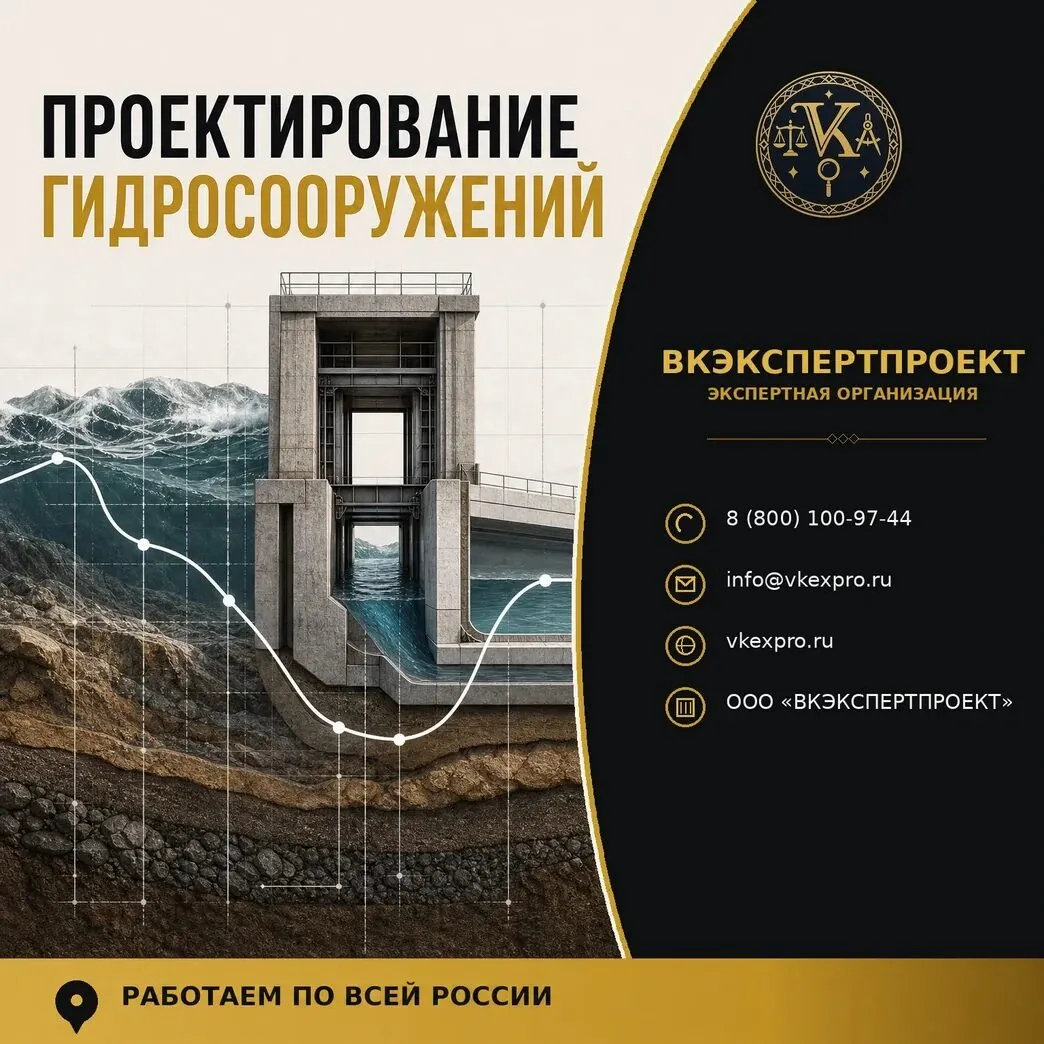 Проектирование гидросооружений