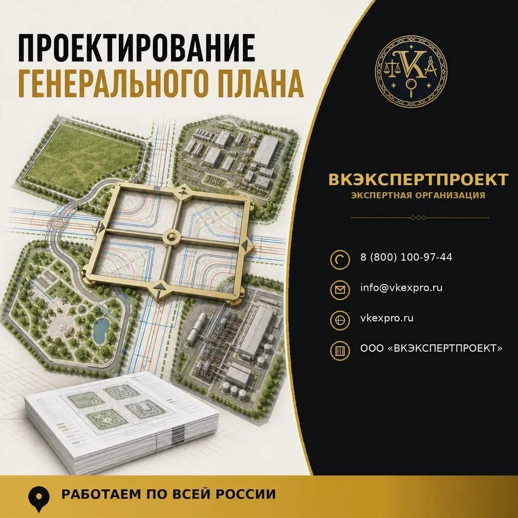 Проектирование генерального плана